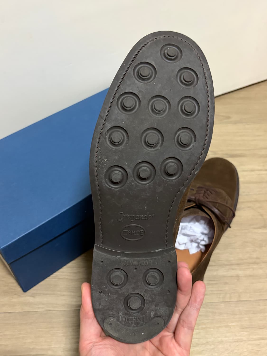 (7.5) 샌더스 밀리터리 스웨이드 더비   상품이미지5