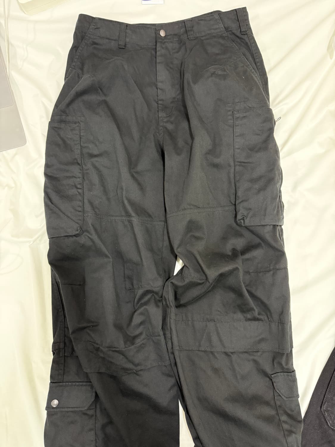 [3] Zip Cargo Work Pants Black 상품이미지7