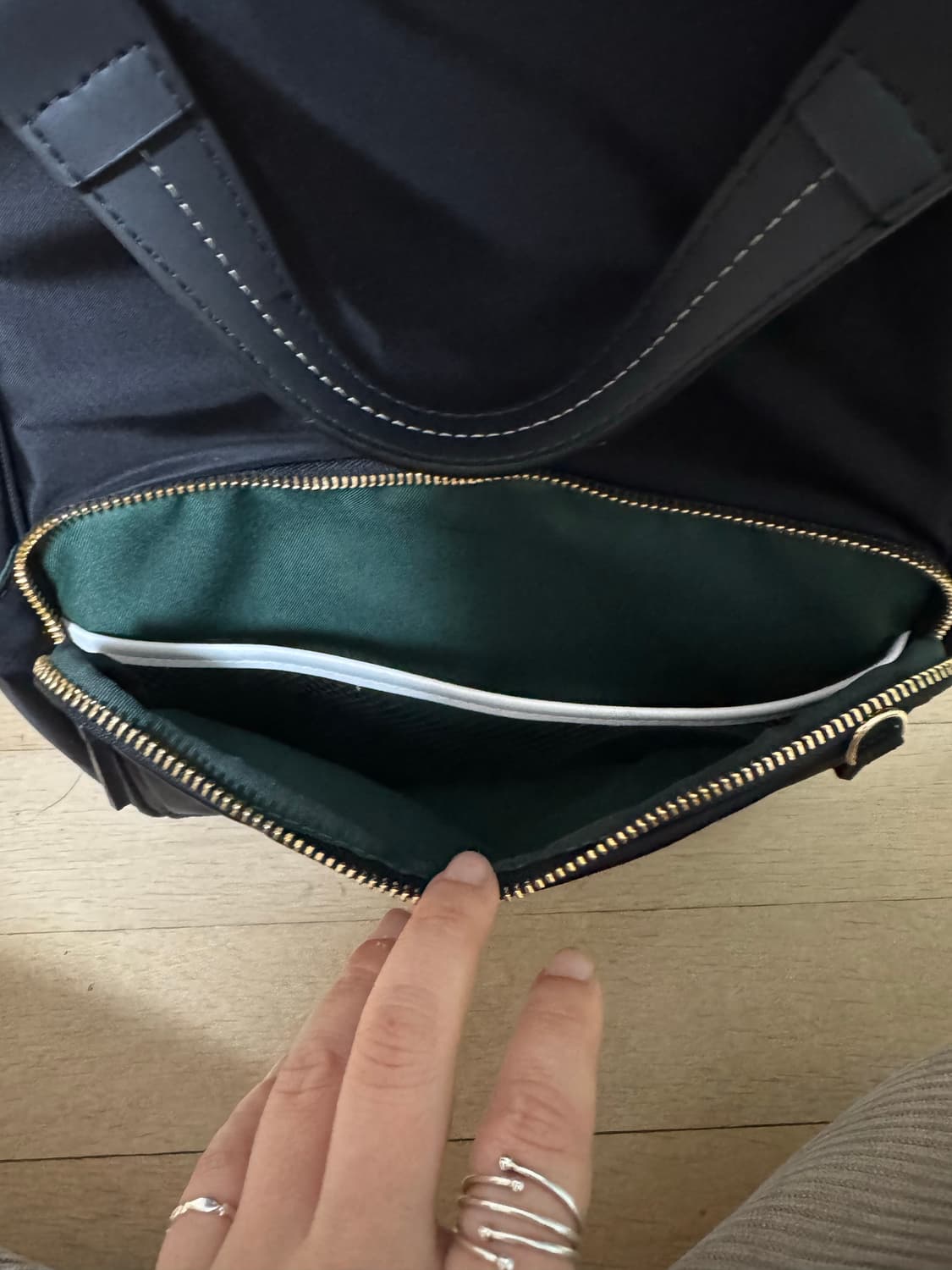 사만다타바사 백팩 블랙 상품이미지9