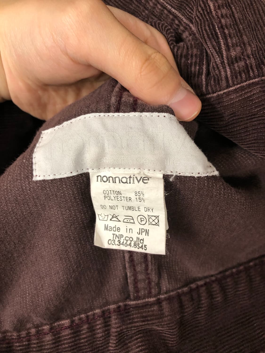 Nonnative Burgundy Corduroy Jacket 2 상품이미지8