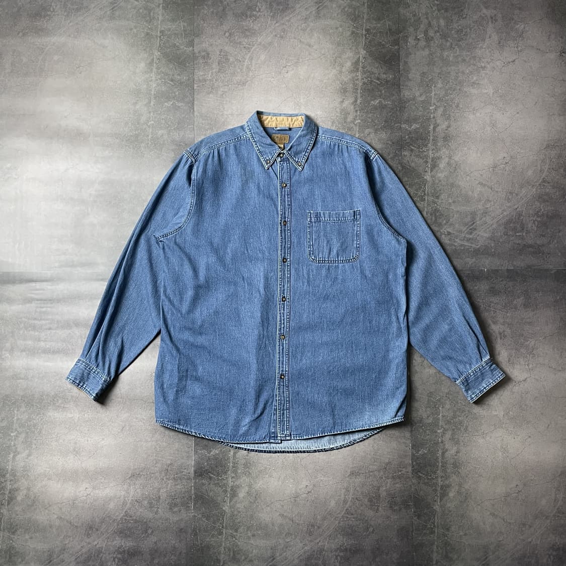 FADED GLORY 빈티지 코튼 데님 셔츠 A00459 상품이미지1