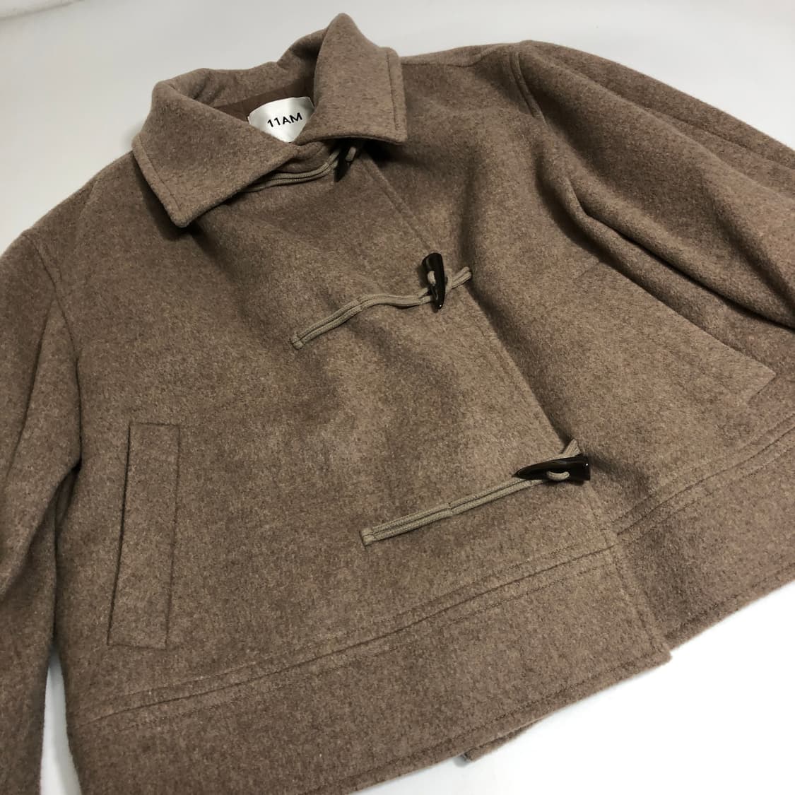 11AM 세미크롭 코트  상품이미지4