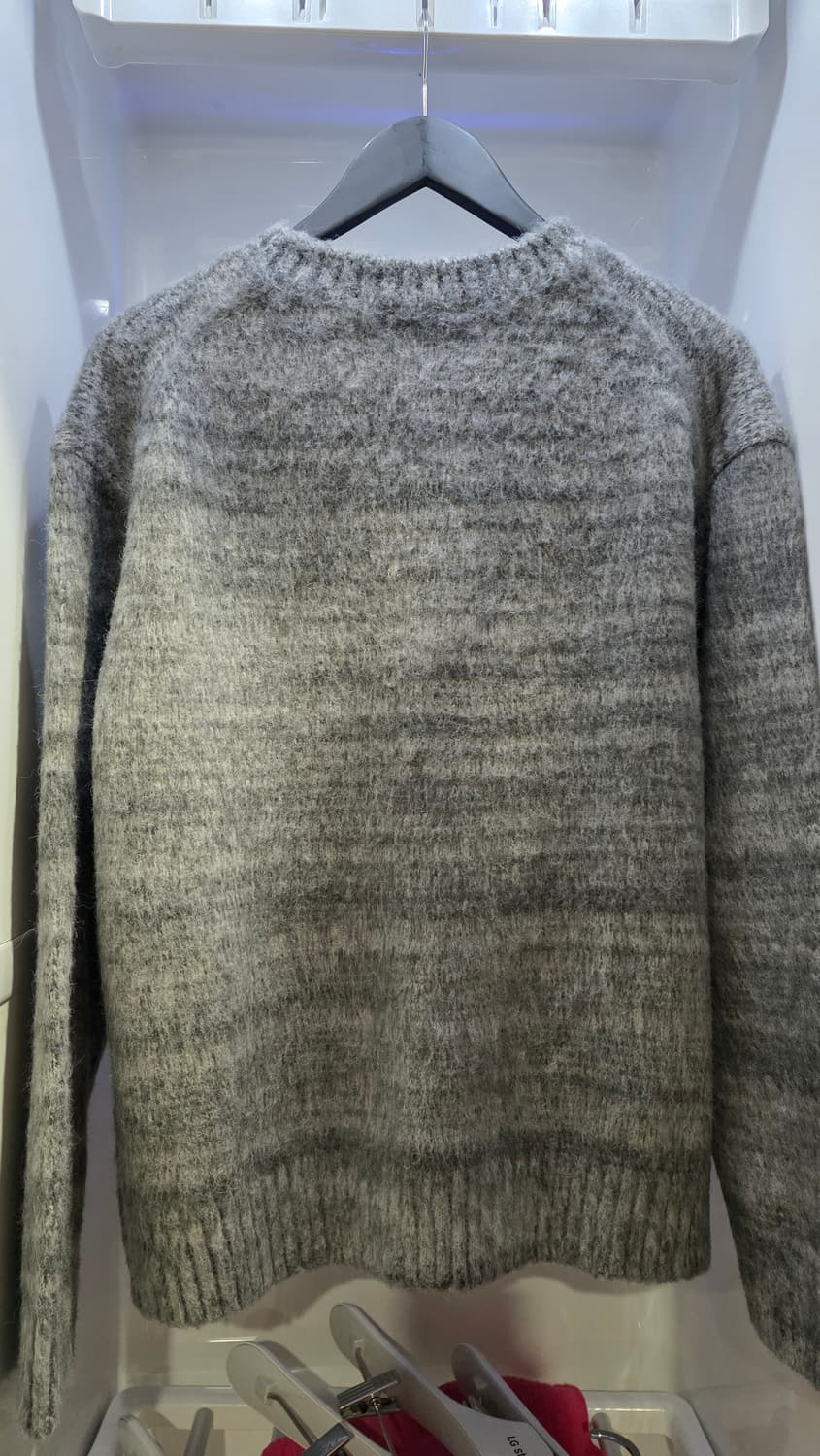 벨리에 24fw 브러쉬드 탐 가디건 포그그레이 5 상품이미지2