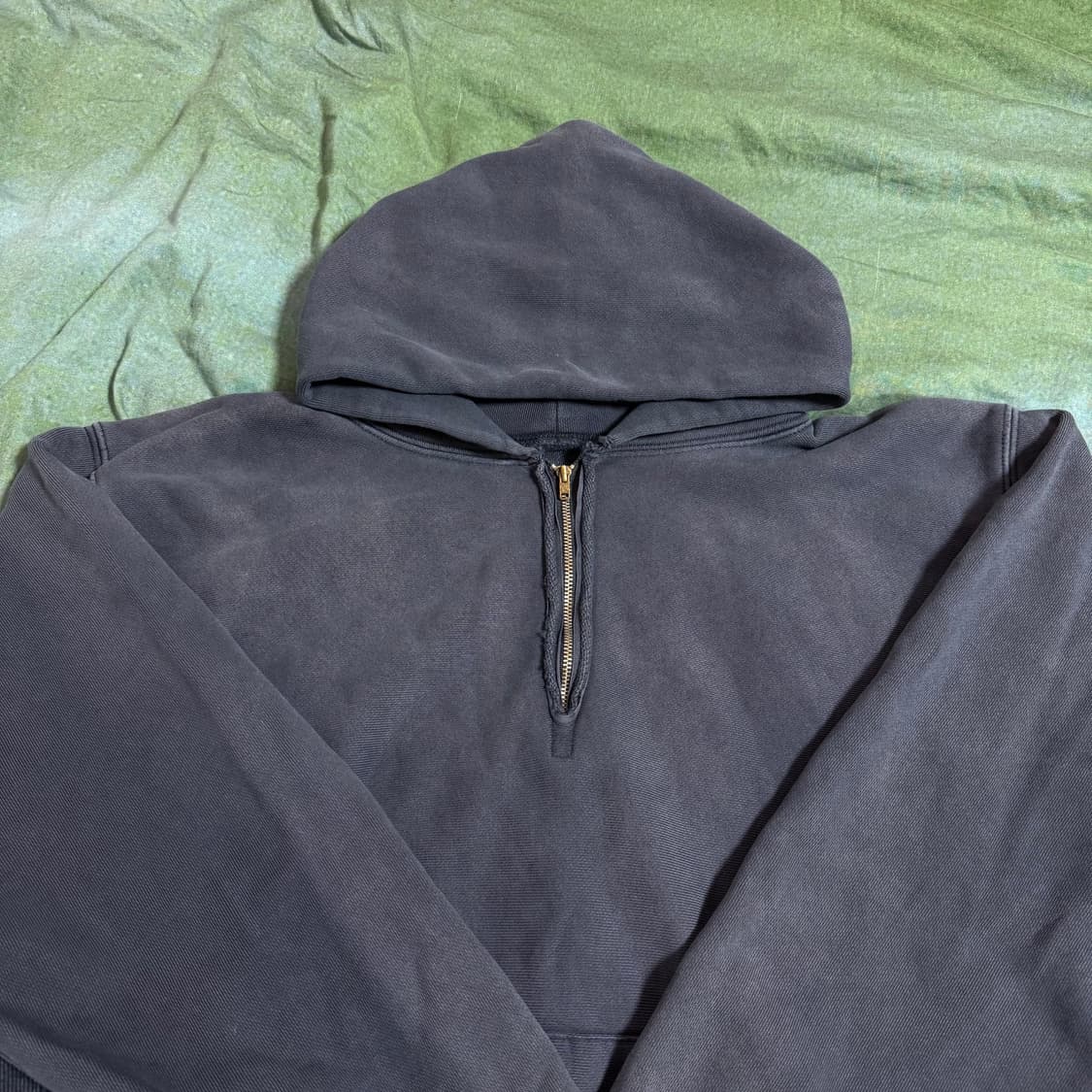 [3]아프레쎄 Vintage Half Zip Sweat Hoodie 상품이미지7