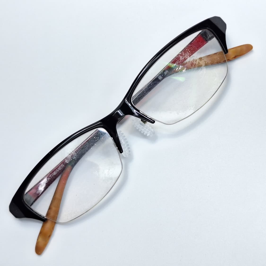 파리미키 SP EXTREMES 153 고탄성 스포츠 반무테 안경테 빈티지 상품이미지1