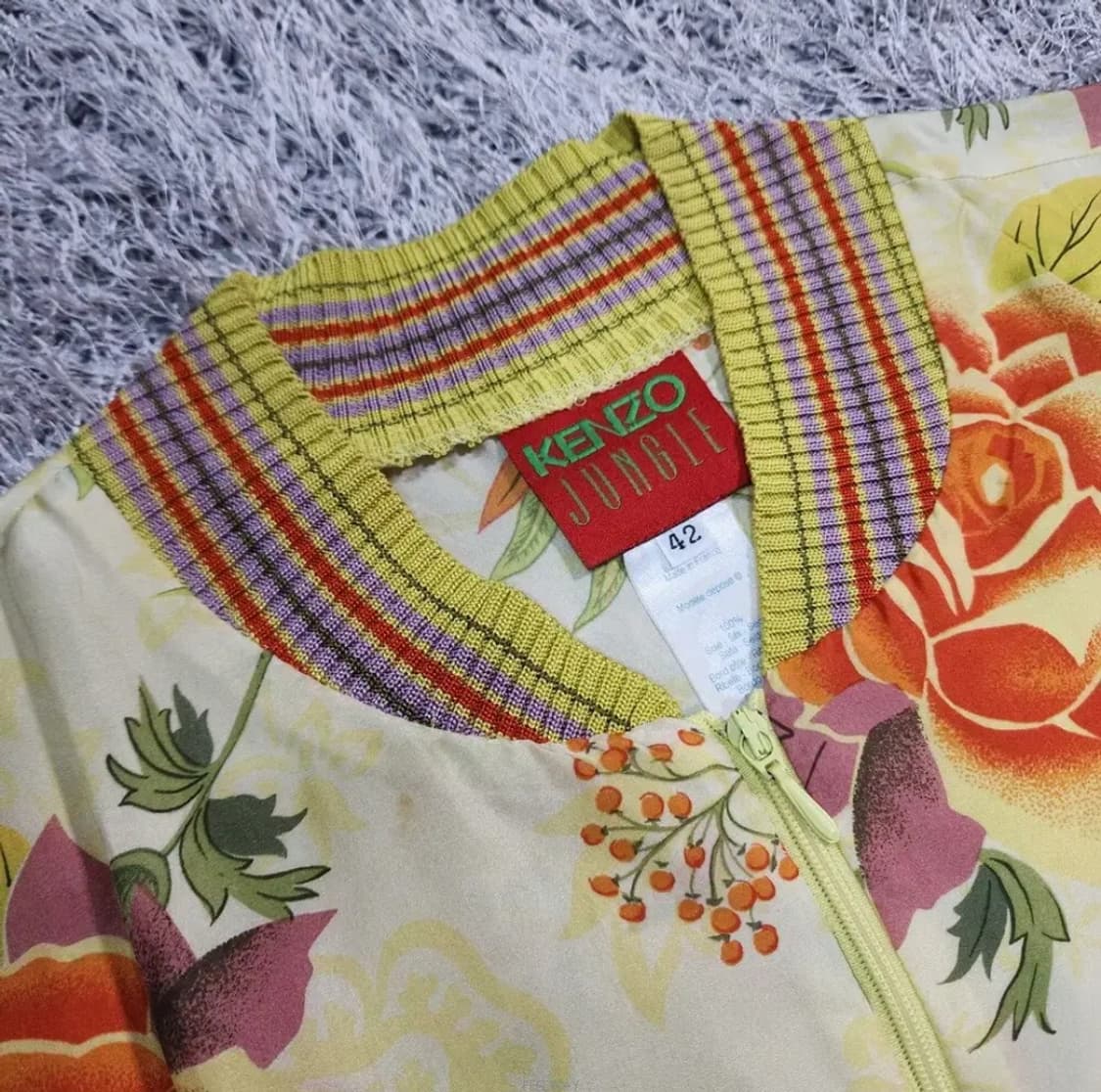 겐조 실크 자켓 42 상품이미지5