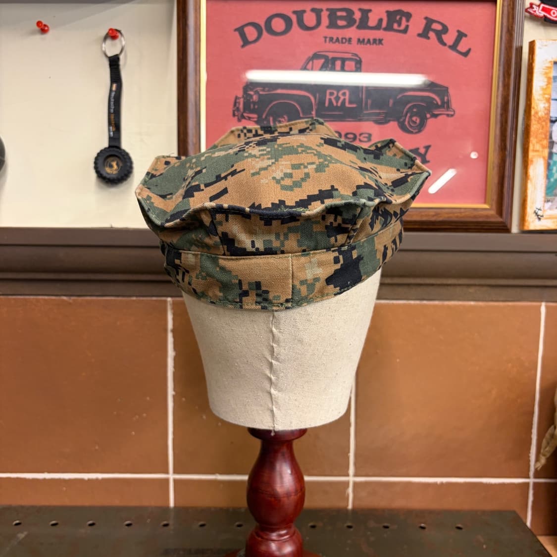 미해병대 USMC MARPAT 유틸리티 캡 오리지널 Medium 상품이미지4