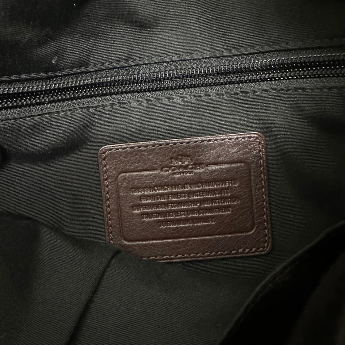 COACH 코치 남성 크로스백 브라운 가죽가방 상품이미지7