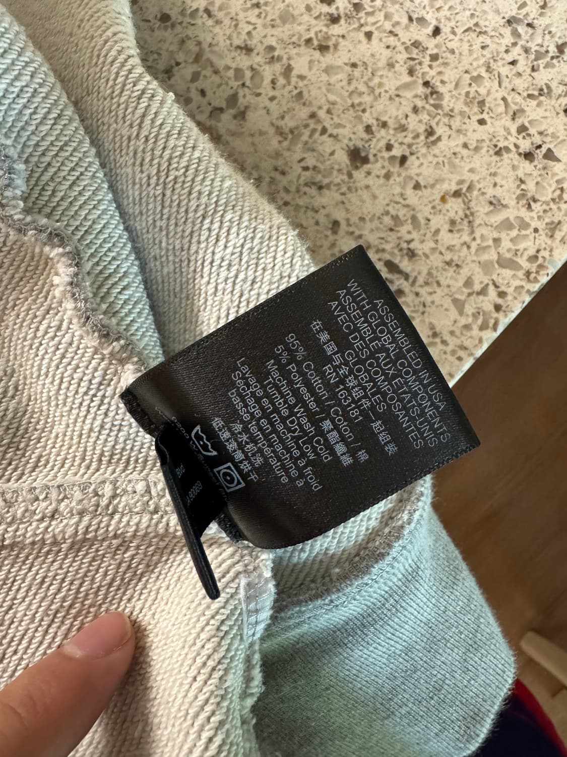 Rhude 루드 22AW 후드티 그레이  상품이미지6