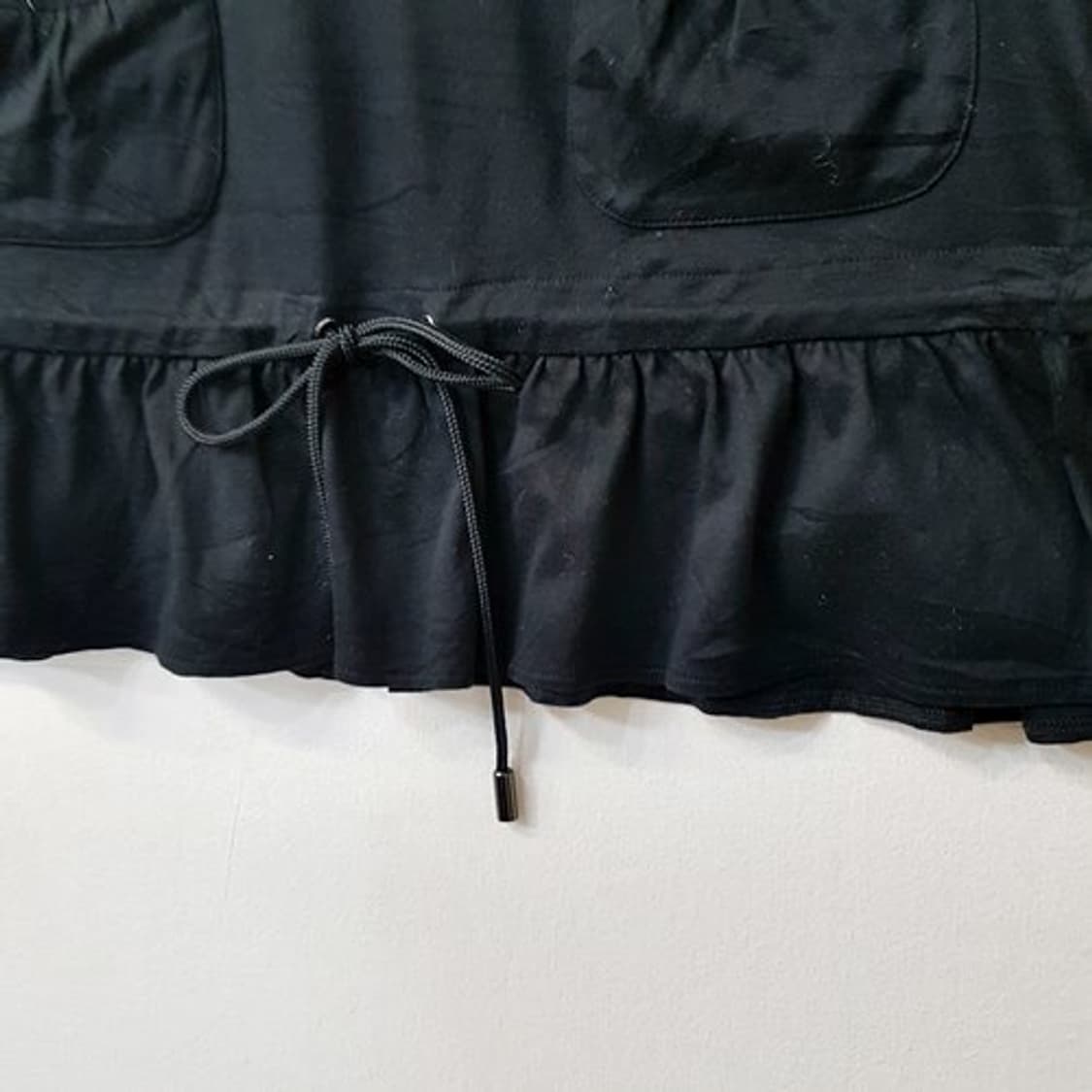 BURBERRY 버버리 블루라벨 롱 블라우스 블랙 상품이미지3