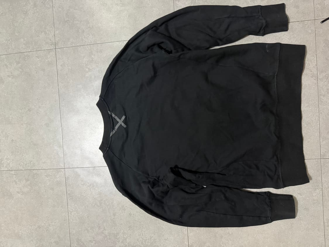  아디다스 블랙컬러 빈티지 롱슬리브 스웻셔츠 95size   상품이미지6