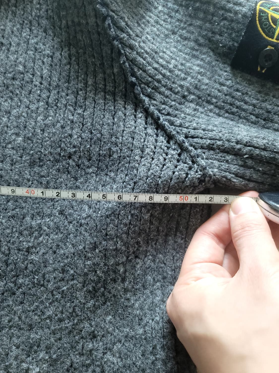 스톤아일랜드 니트집업 XL 상품이미지4