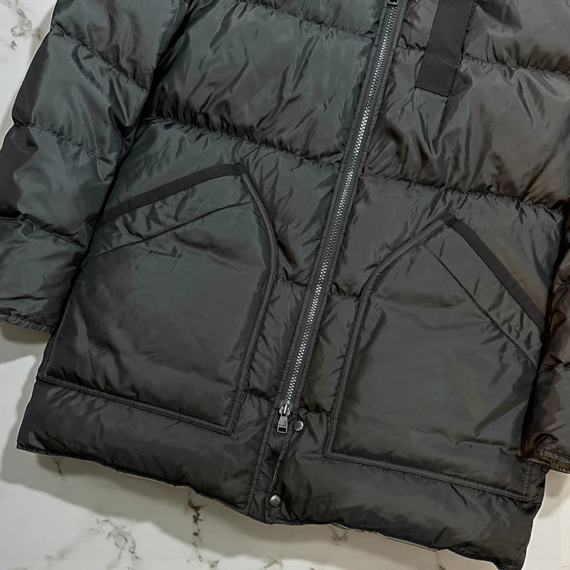 50/ 알레그리 라이너 후디드 경량 패딩점퍼 상품이미지4