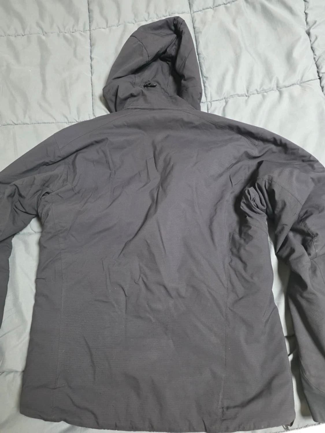 아크테릭스 아톰 AR 후디 S 블랙 급처 상품이미지2