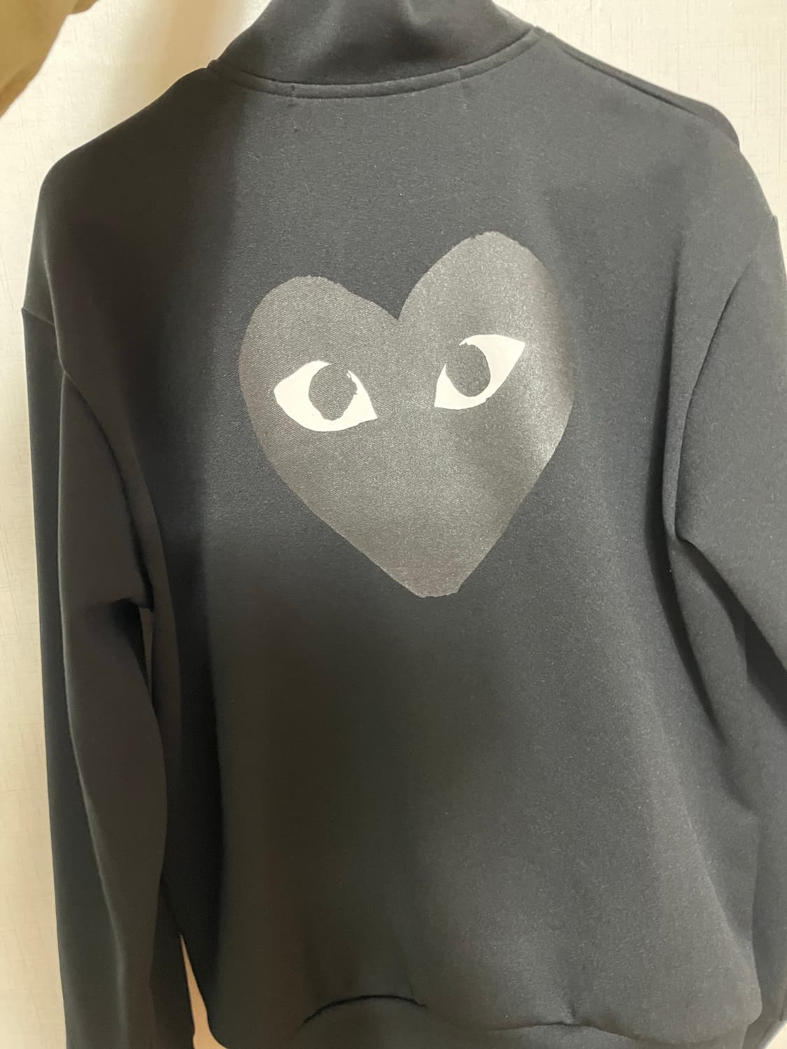 꼼데가르송 플레이 빅 하트 블랙 집업 상품이미지2