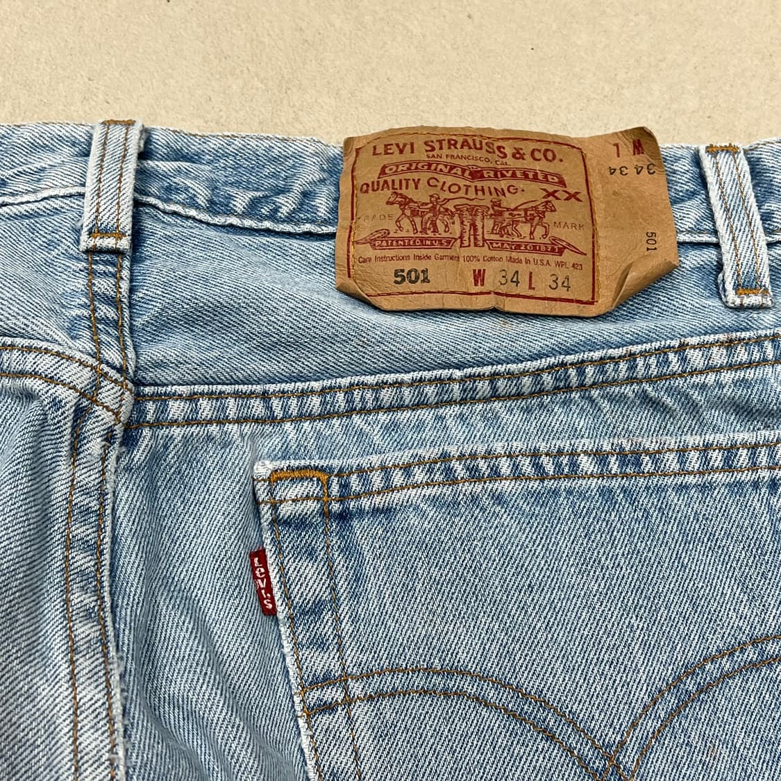 usa 리바이스 501 데님팬츠 s09000 상품이미지8