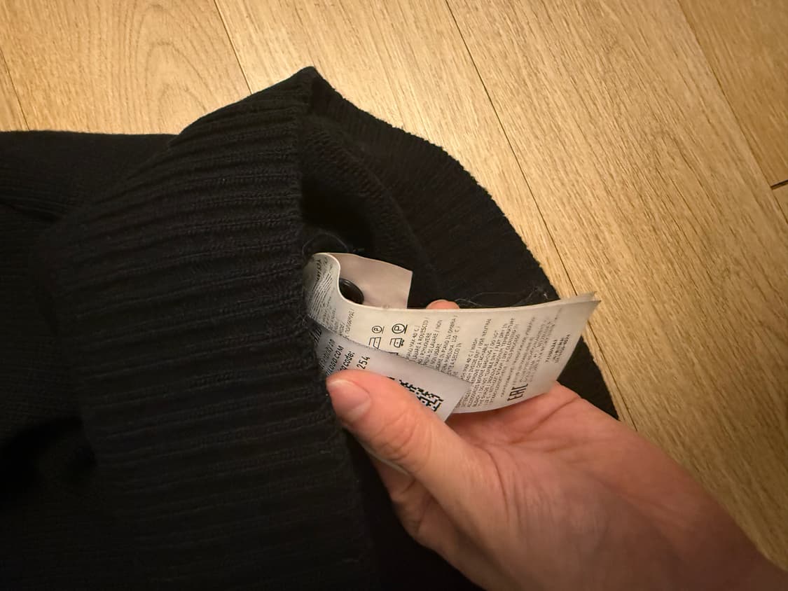 스톤아일랜드 니트 블랙 L 상품이미지3