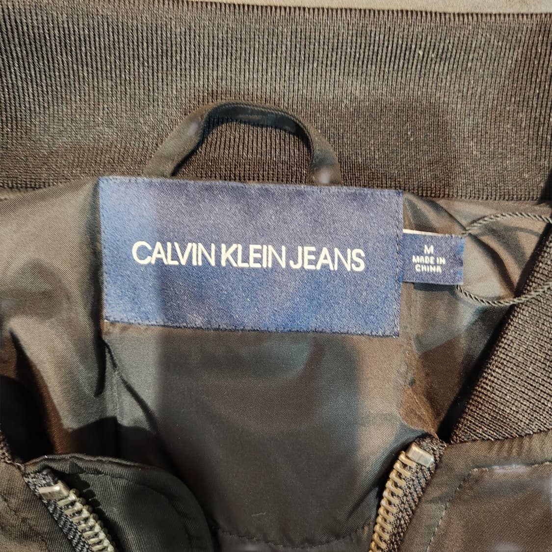 캘빈클라인 CK 빅로고 MA-1 항공점퍼 상품이미지3