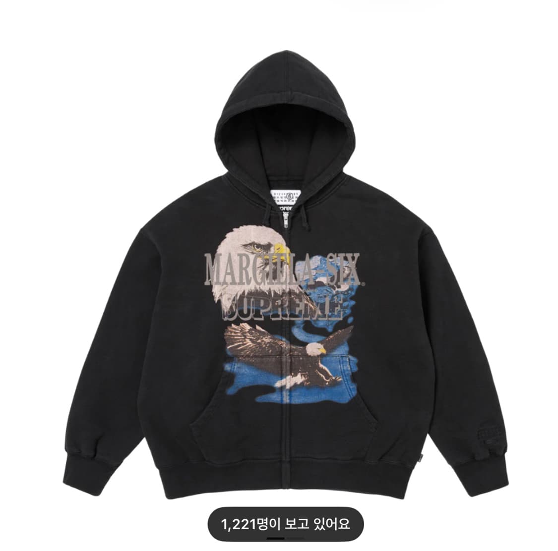 슈프림 mm6 마르지엘라 이글 집업 s 구합니다 상품이미지1