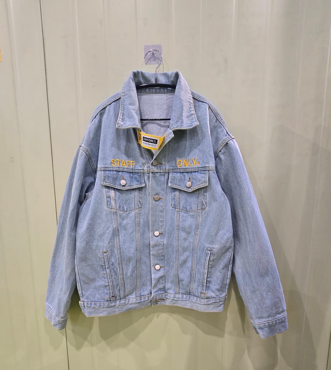 STAFFONLY 스태프온리 데님 자켓 상품이미지1