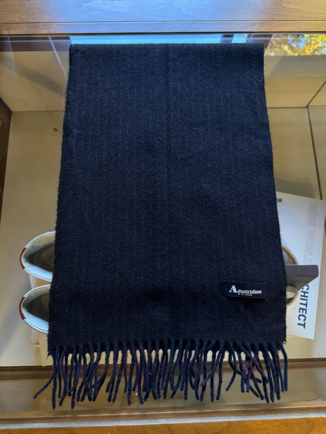 아쿠아스큐텀 캐시미어 머플러 상품이미지10