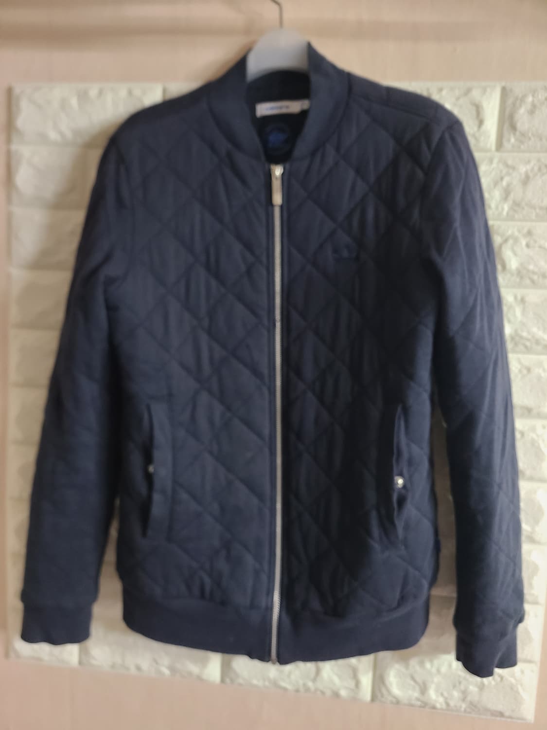 아디다스 네이비 퀼팅 봄버 자켓(55) 상품이미지1