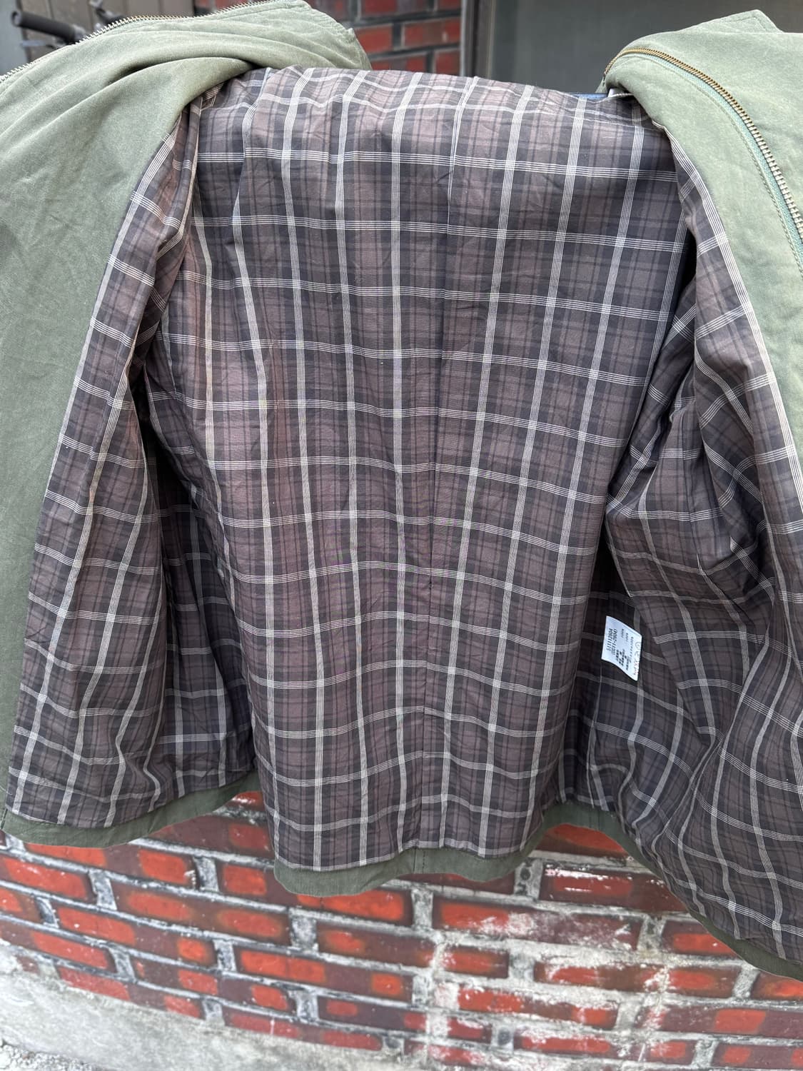 맥그리거 올리브 워크 블레이저 자켓  상품이미지9