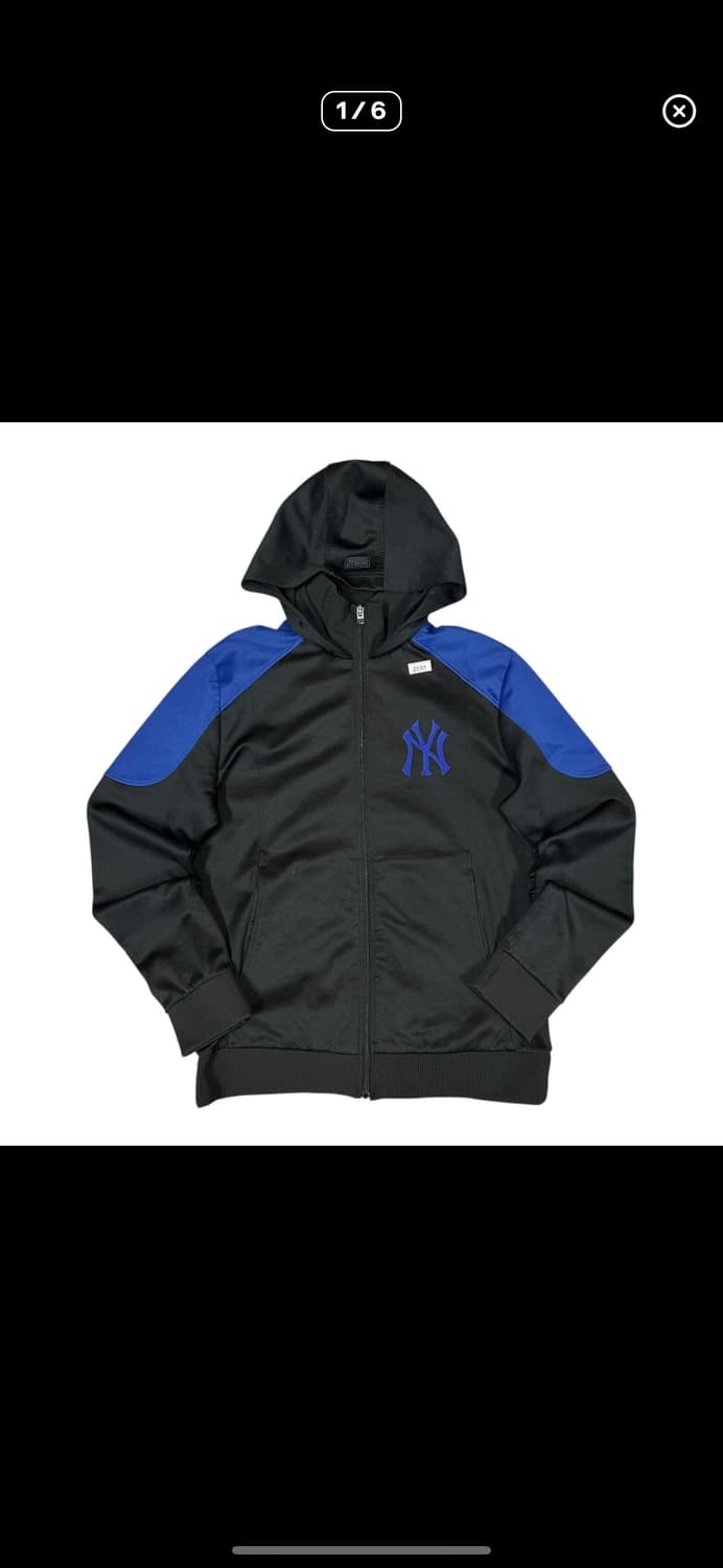 (바배) MLB 뉴욕 양키스 후드 트랙탑 져지 상품이미지1
