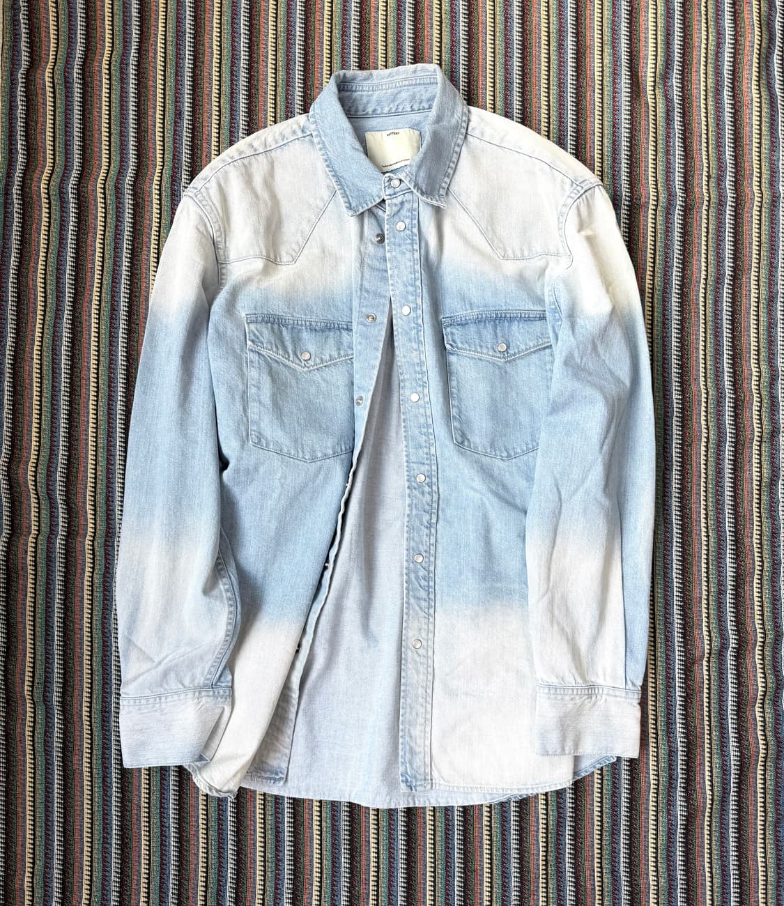 포터리 데님 셔츠 자켓 상품이미지2