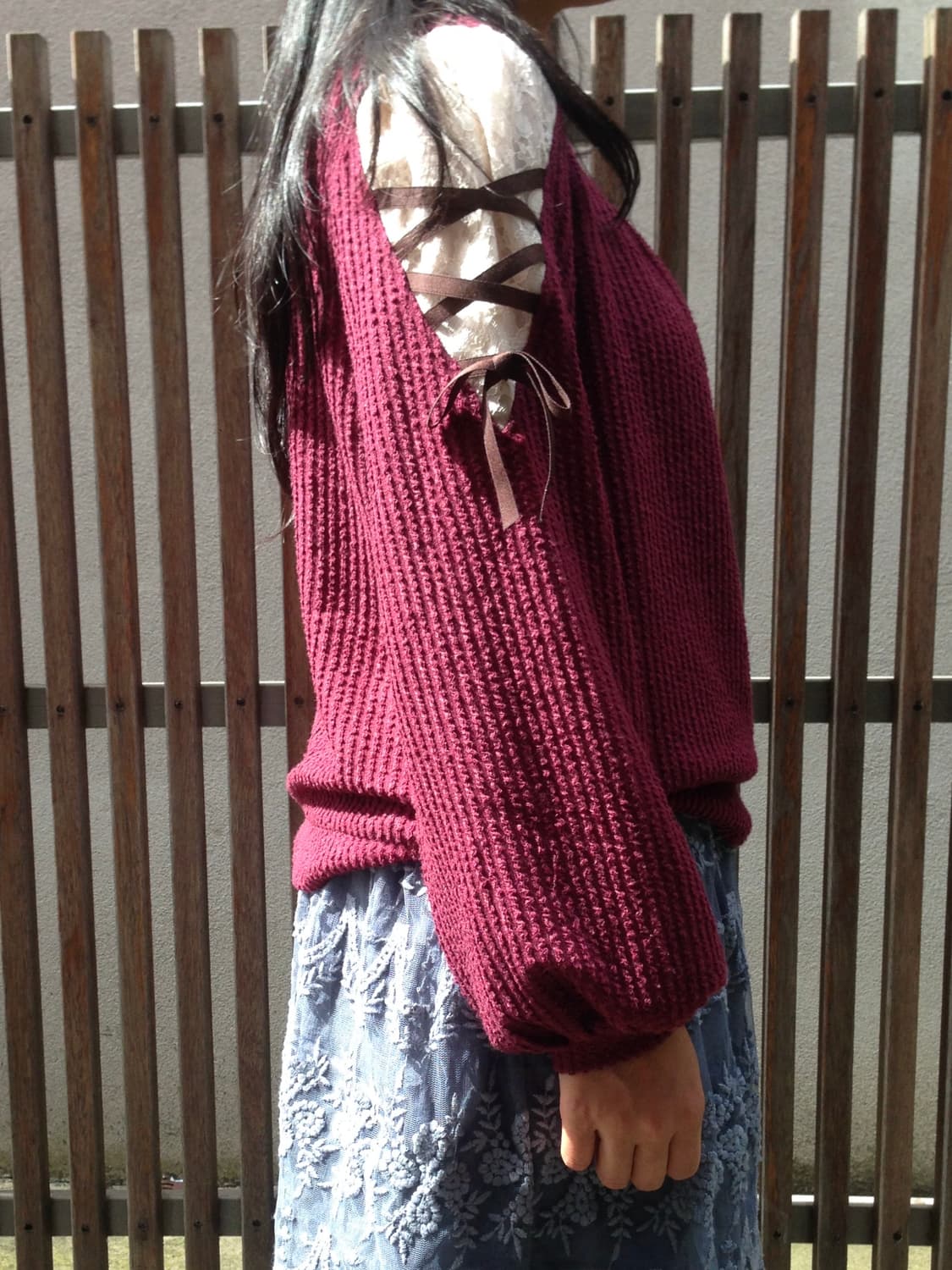 axes femme  Burgundy T 상품이미지3