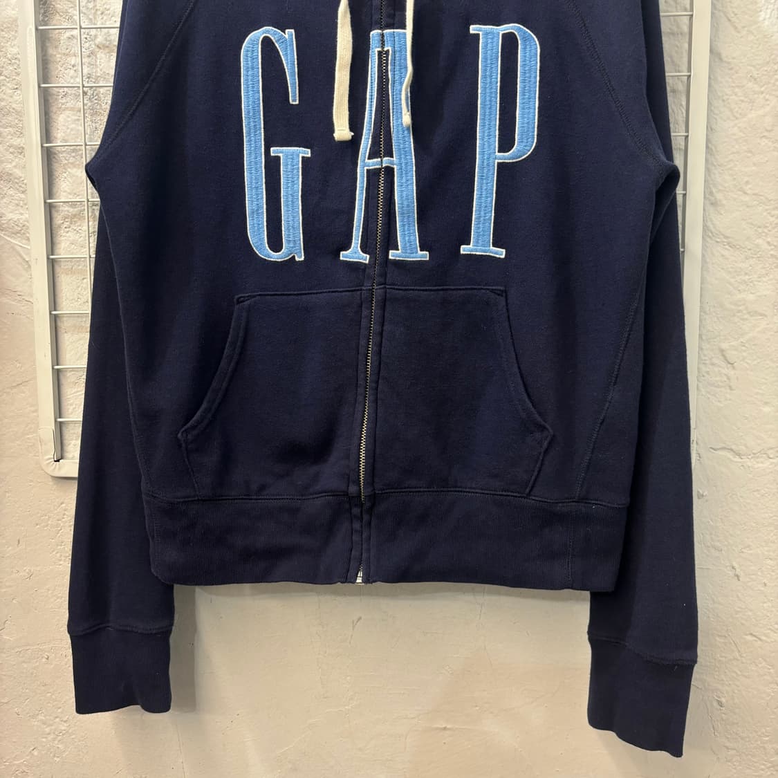 GAP 갭 y2k 네이비 후드집업 S 상품이미지4