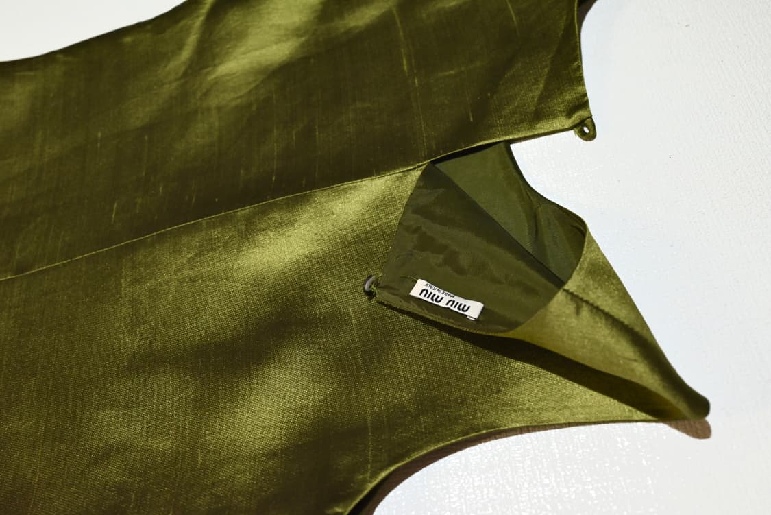 miu miu 2005 archive silk top 상품이미지8