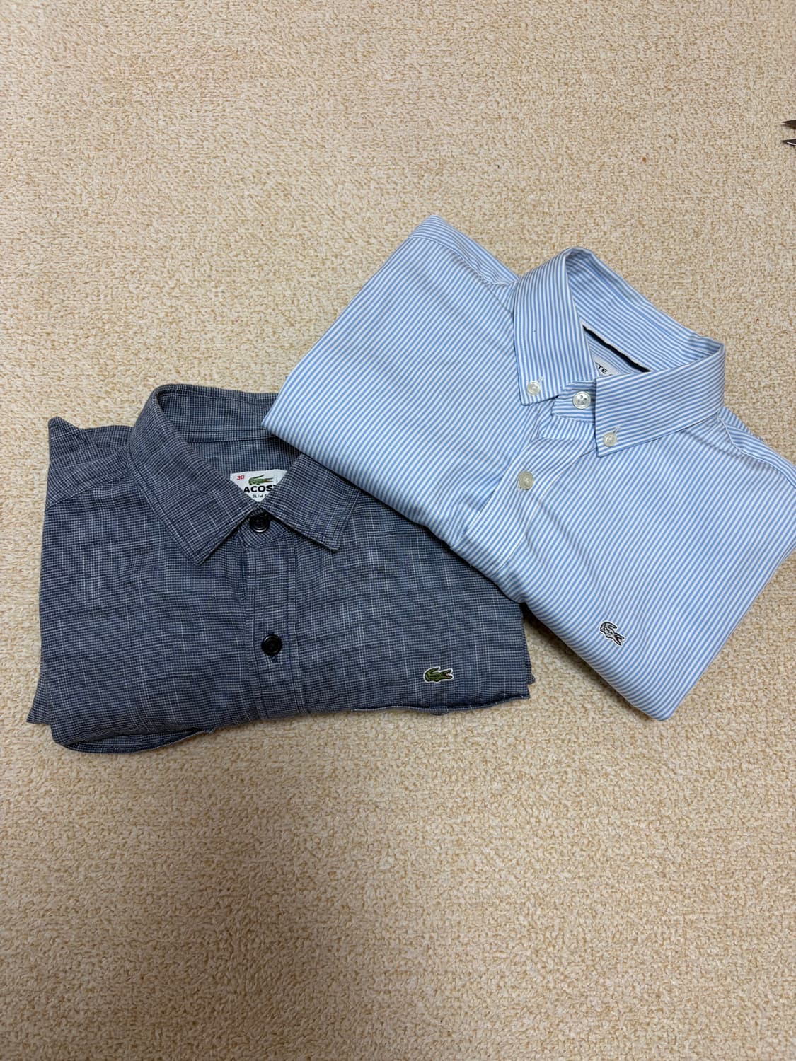 95) 라코스테 셔츠 2종 일괄 상품이미지1
