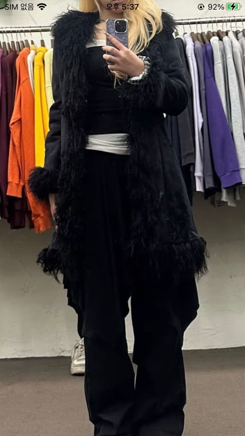 티베트 램 퍼 자켓 상품이미지7