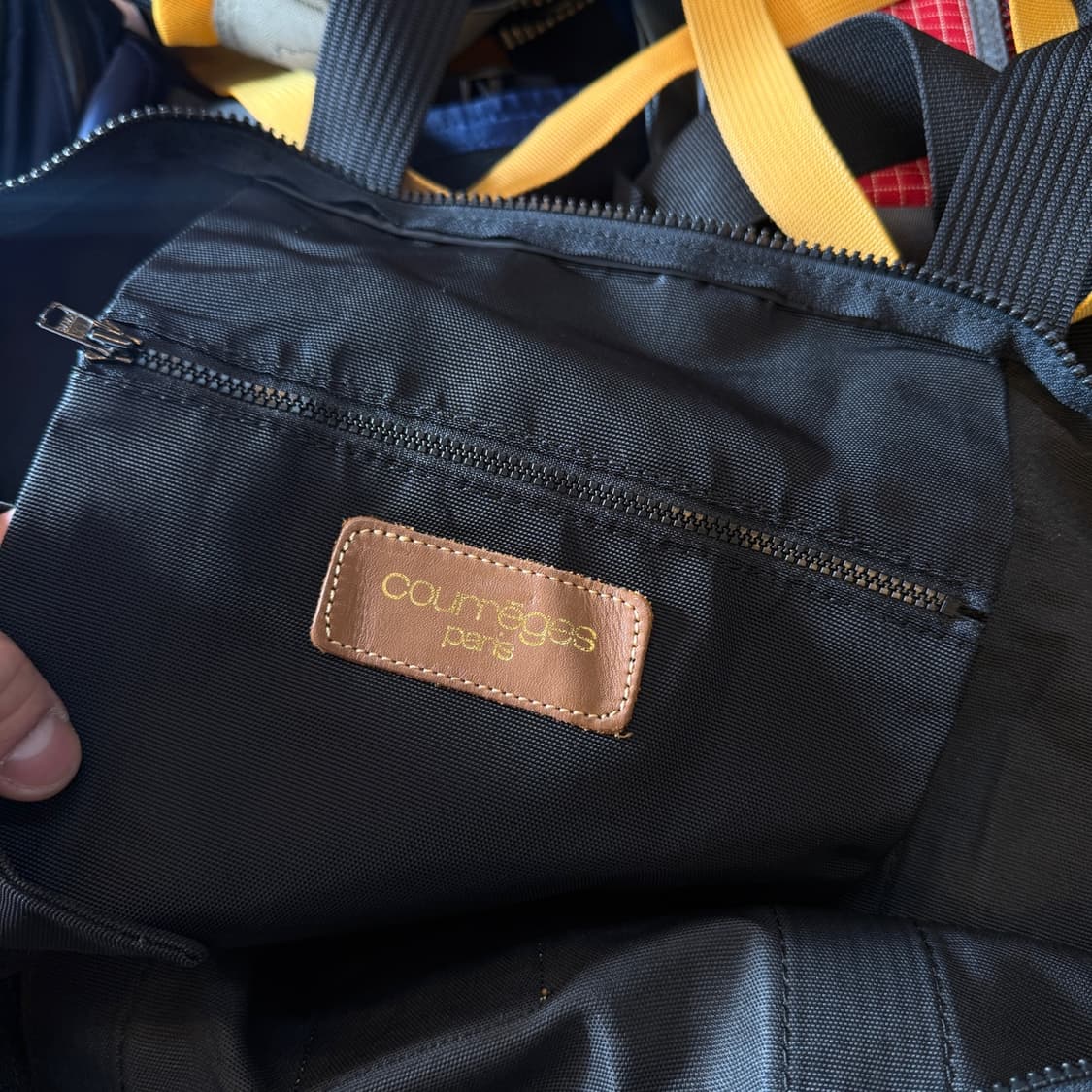 꾸레쥬 나일론 빅 사이즈 토트백  더플백 상품이미지6