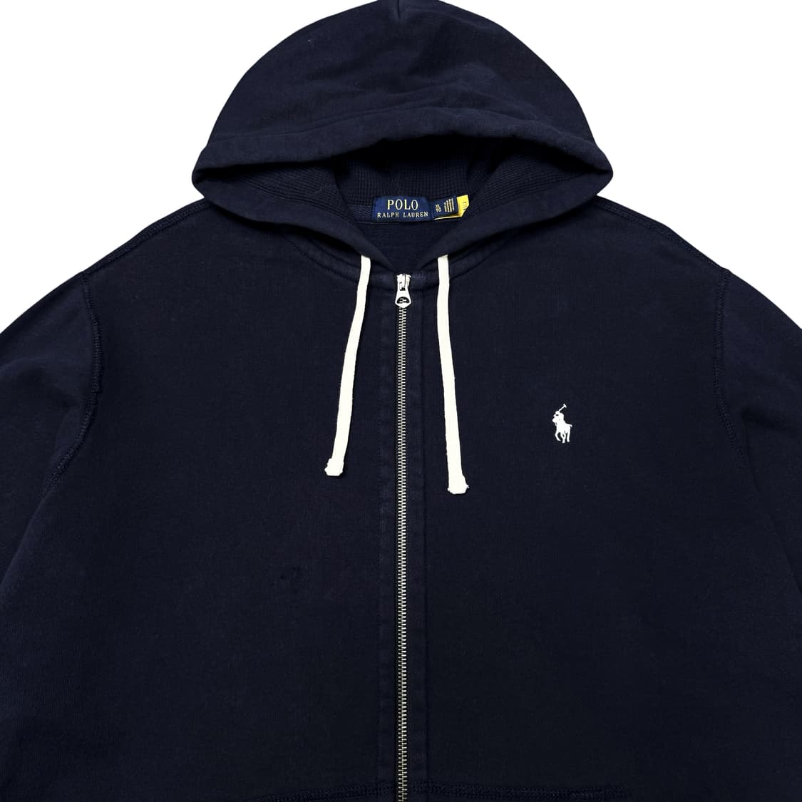 (XL) 폴로 랄프로렌 QR라벨 후드집업 네이비 상품이미지2