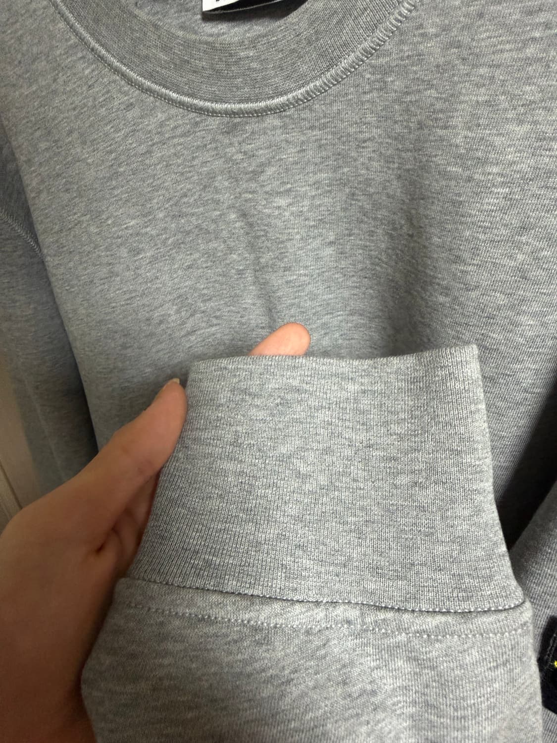 스톤아일랜드 그레이 맨투맨 신형 NFC  상품이미지6