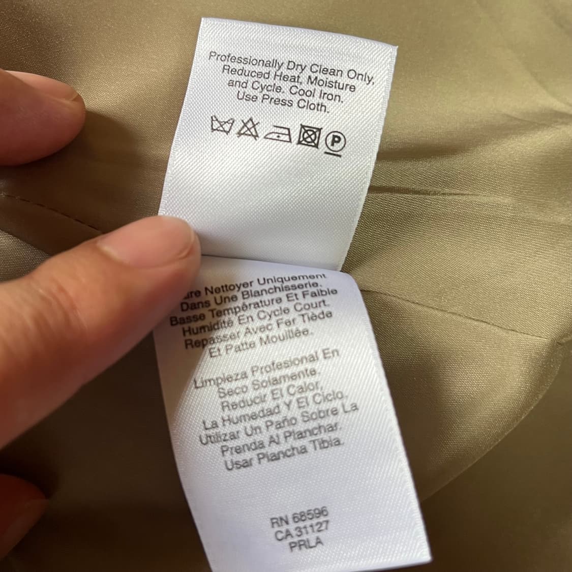 55)DKNY made in Italy 롱 베스트  상품이미지8
