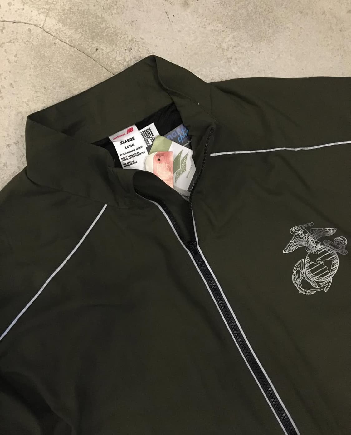 (오늘 거래시 20만원) Vtg 00s 뉴발란스 USMC 바람막이 XL  상품이미지3