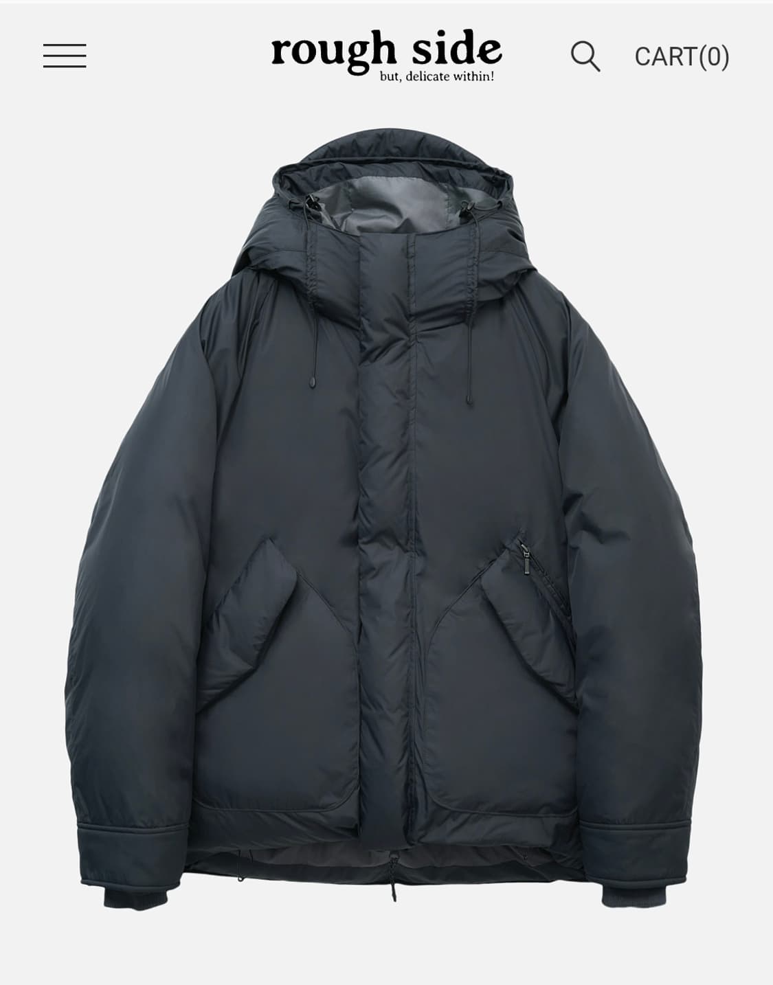 러프사이드 클라우드파카 다크네이비 3 상품이미지1