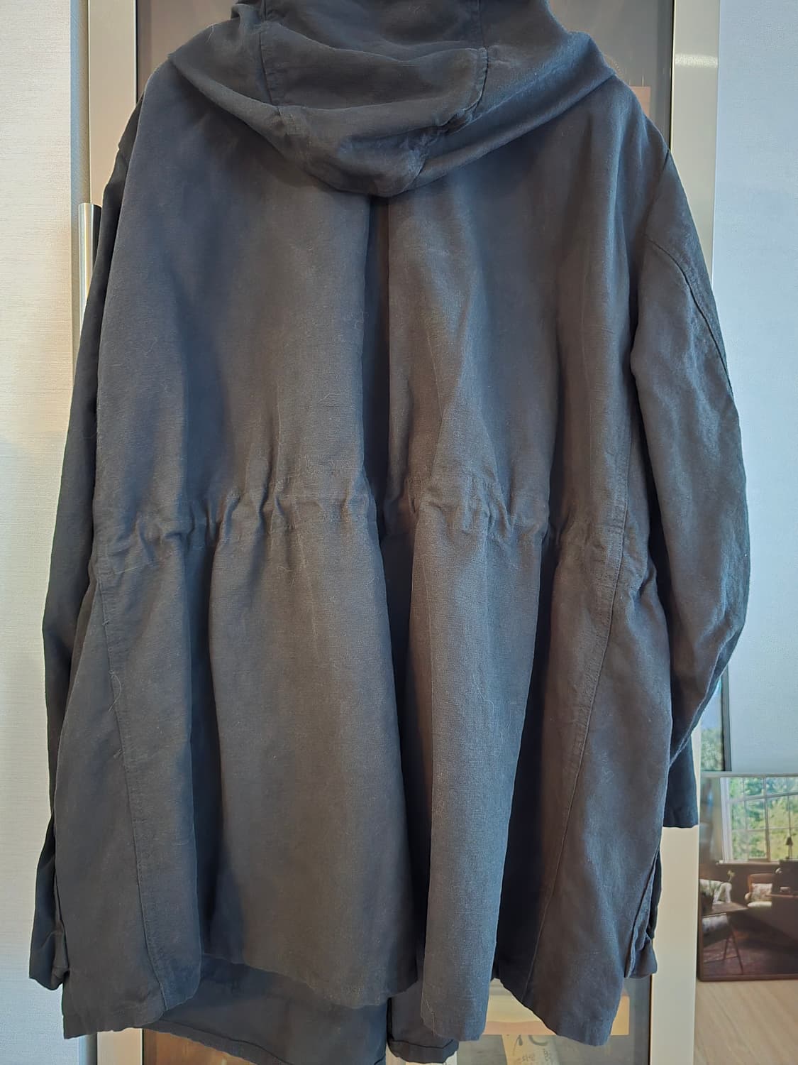 워드로브41 린넨혼방 코트 L사이즈입니다. 상품이미지5