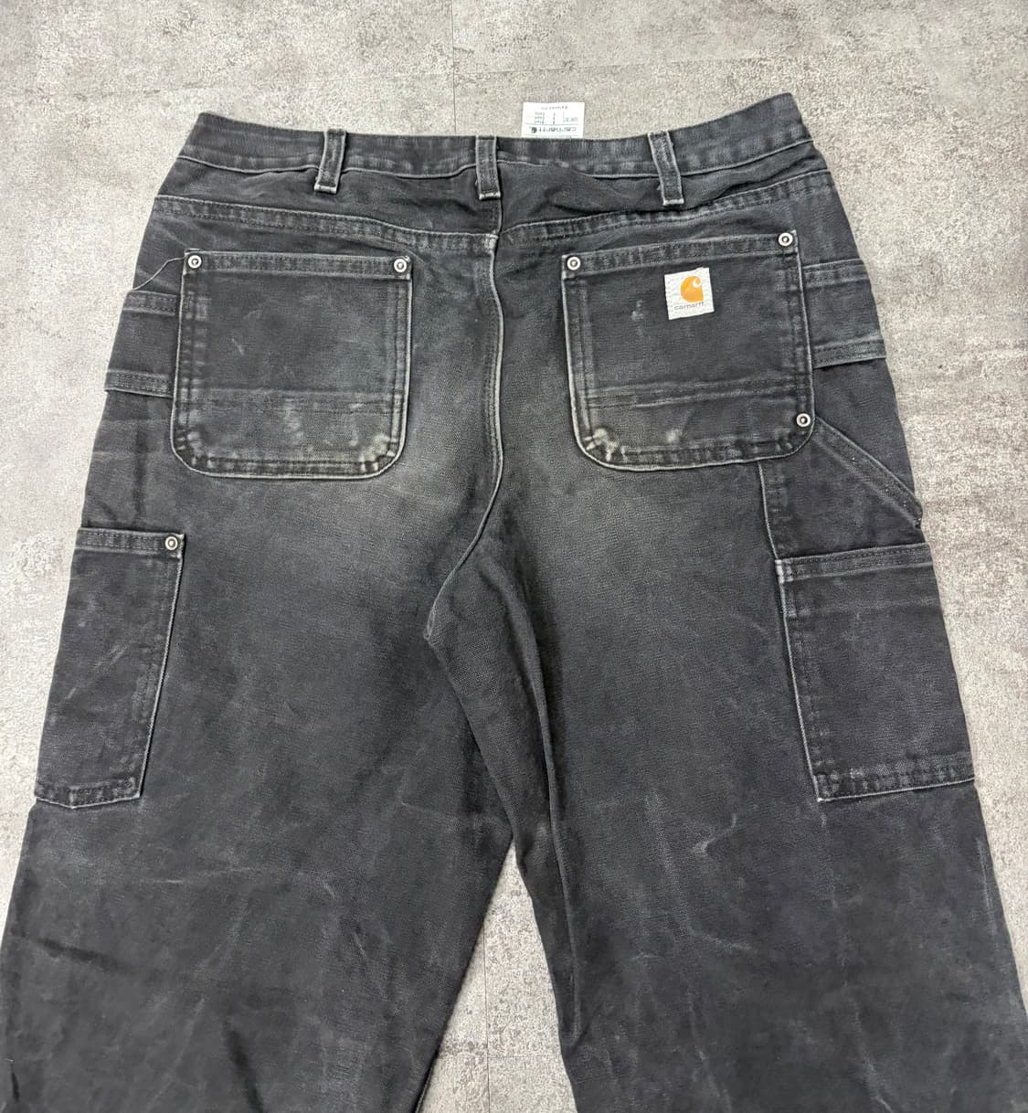 10s 칼하트 더블니 blk 블랙 워크팬츠 상품이미지7