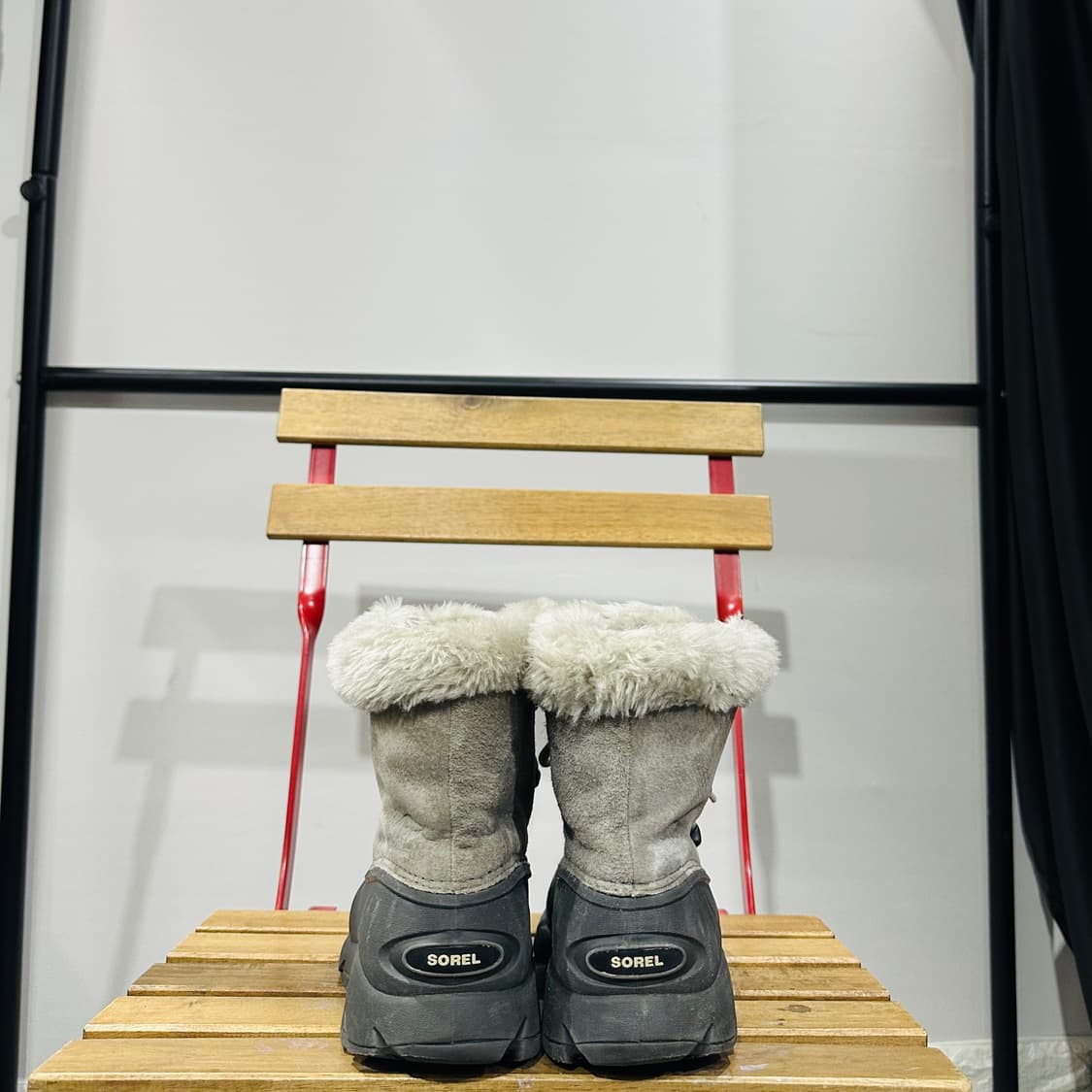 230) 소렐 방한화 여성 여자 부츠 스노우엔젤 그레이  상품이미지4