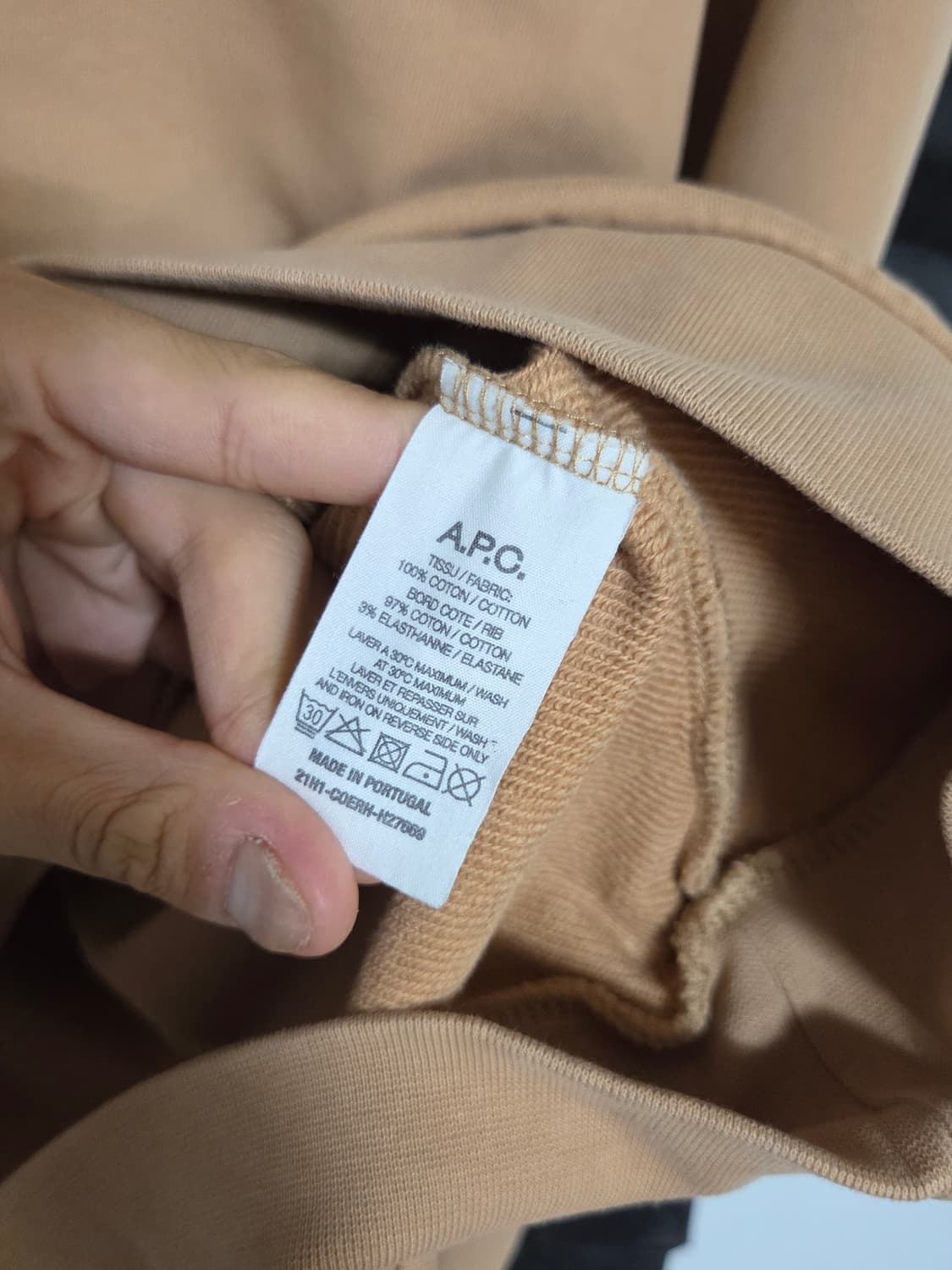 [아페쎄] 지미 로고 맨투맨 | 00141 상품이미지4