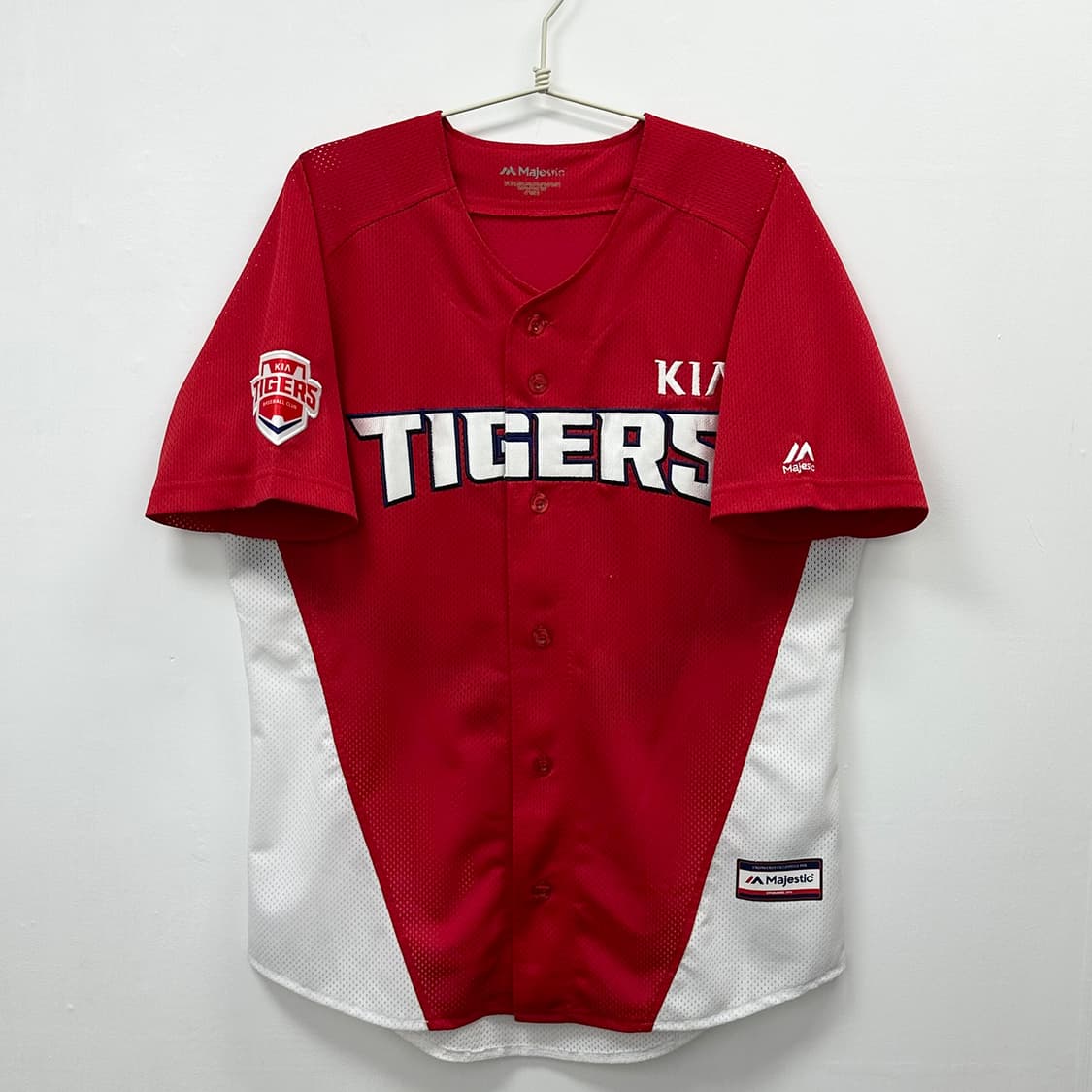 마제스틱 기아타이거즈 2017시즌 홈 노마킹 유니폼 100 상품이미지1