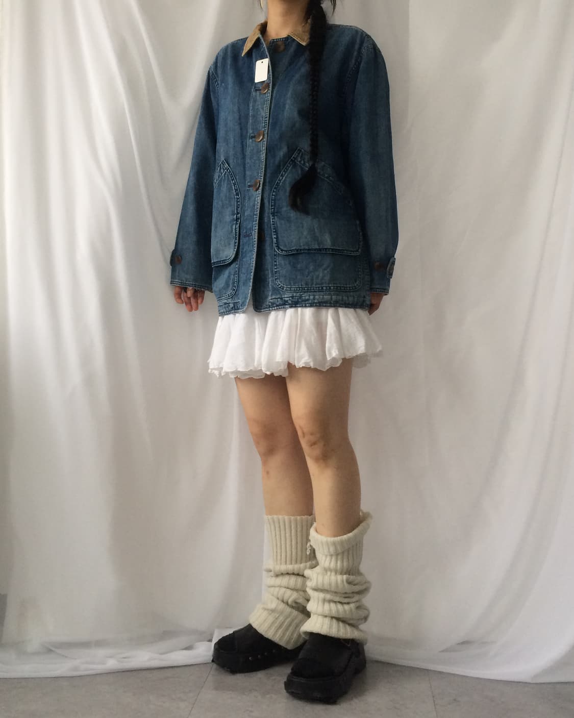 Collar point denim jacket 상품이미지7