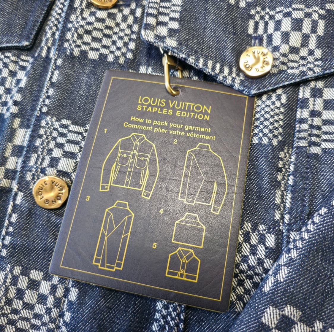 {클로젯}[50][백화점판 풀구성]루이비통 디스토티드 자켓 상품이미지3