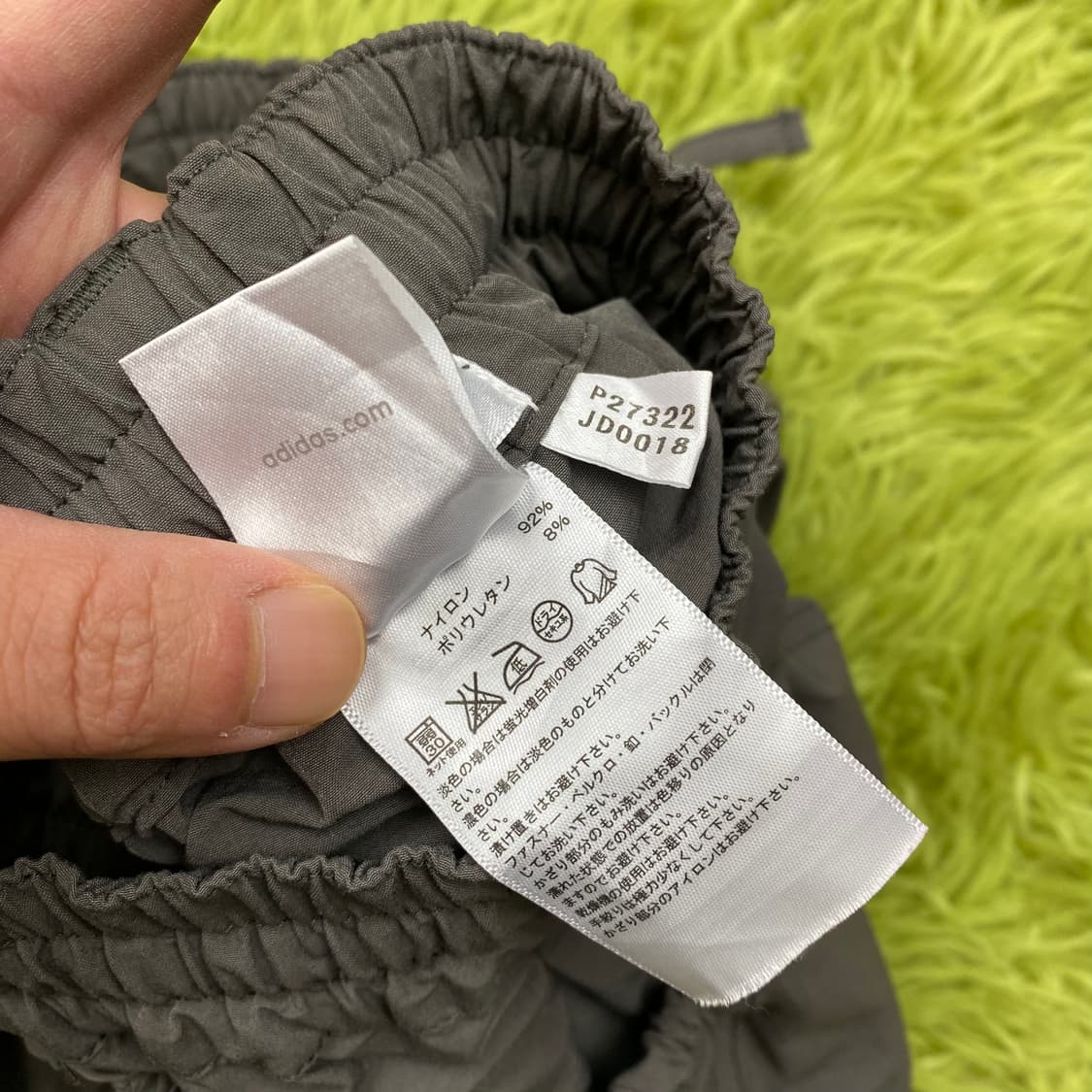 아디다스 셔링 부츠 컷 카프리 팬츠 상품이미지5