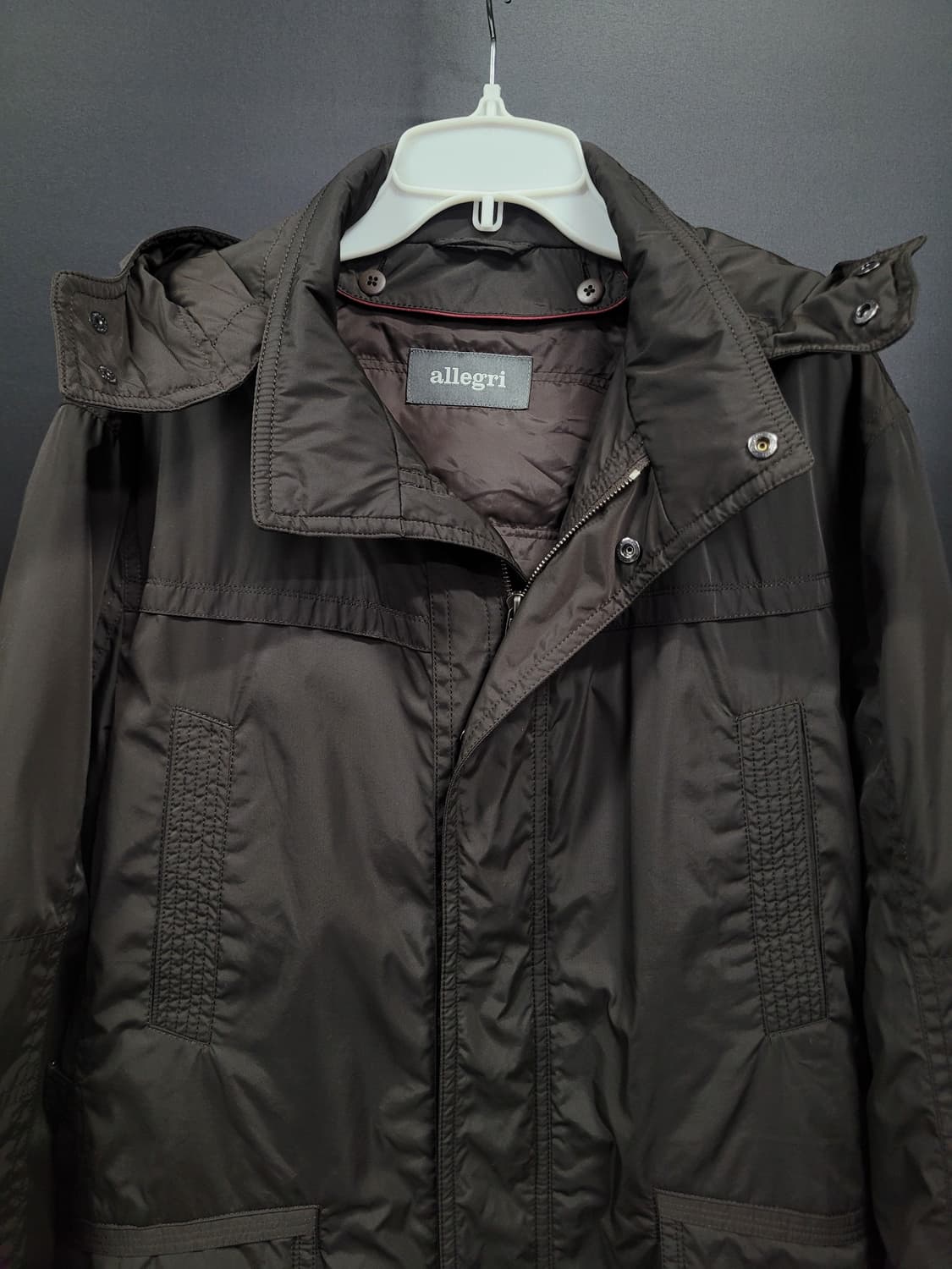 allegri 알레그리 다운 패딩 사파리 후드 자켓 상품이미지5