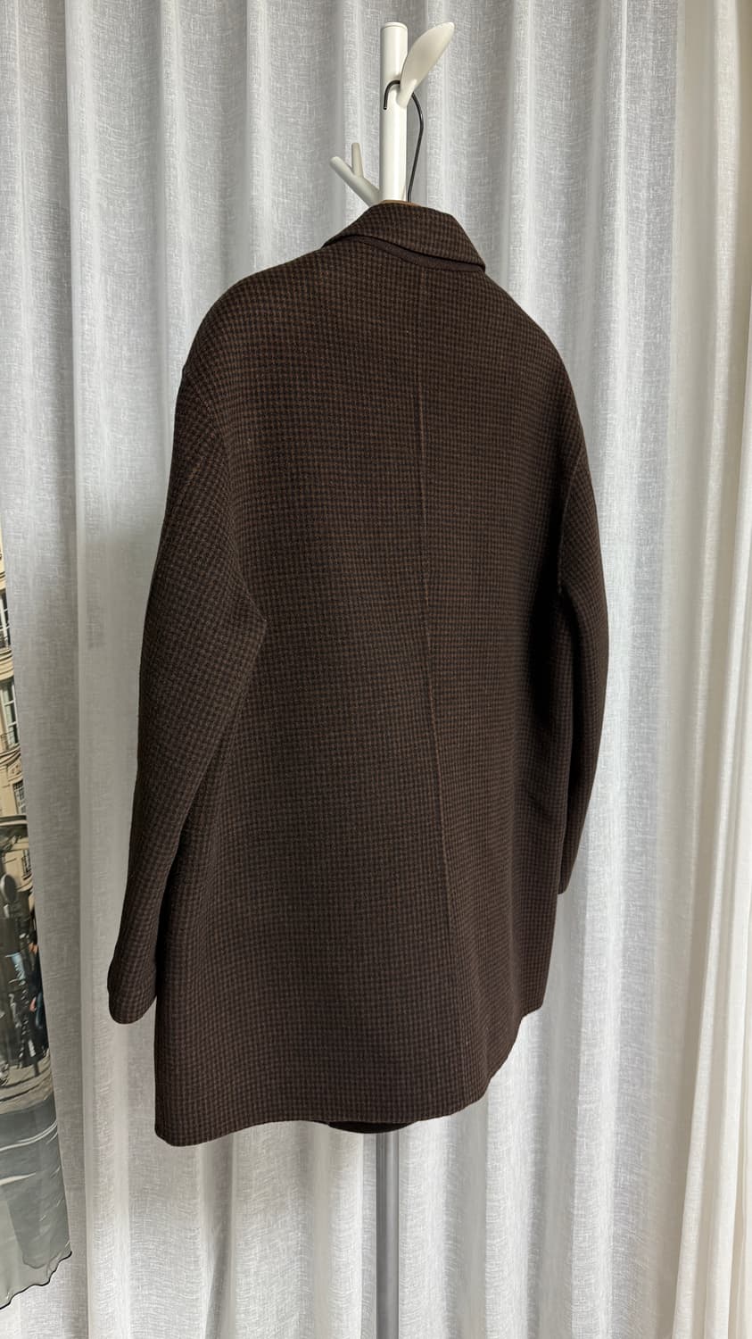 MANSTAR 모직 발마칸 코트 상품이미지4